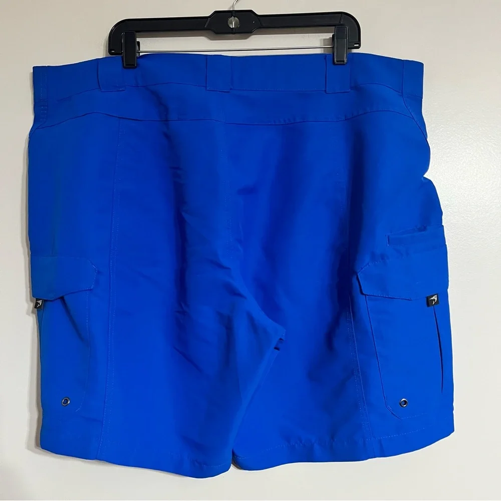 Bimini Bay Cargo‎ Shorts Men’s 44x9 Blue Dri-Fit Outdoor Athletic Athleisure